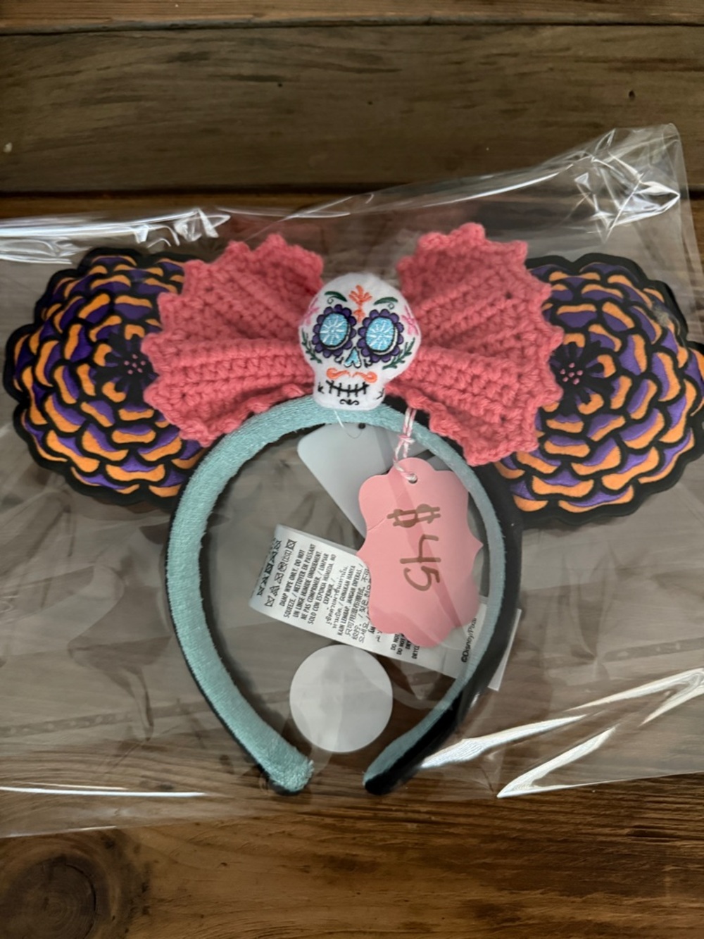 Disney Day of the Dead Mickey ears